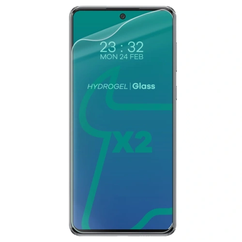 Folia hydrożelowa na ekran Bizon Glass Hydrogel Samsung Galaxy A73 5G [2 PACK]