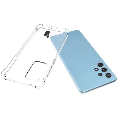 Etui + 2x szkło na ekran + obiektyw Bizon Case Clear Pack do Samsung Galaxy A73 5G przezroczyste