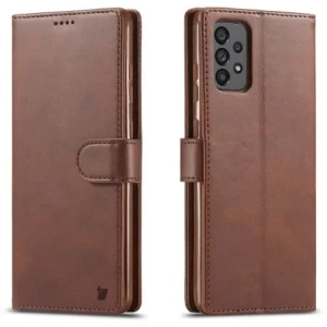 Hurtownia GSM - Etui Bizon Case Wallet do Samsung Galaxy A73 5G tmavě hnědé - BIZ1262 - {ean13} - Hurt