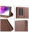 Hurtownia GSM - Etui Bizon Case Wallet do Samsung Galaxy A73 5G tmavě hnědé - BIZ1262 - {ean13} - Hurt