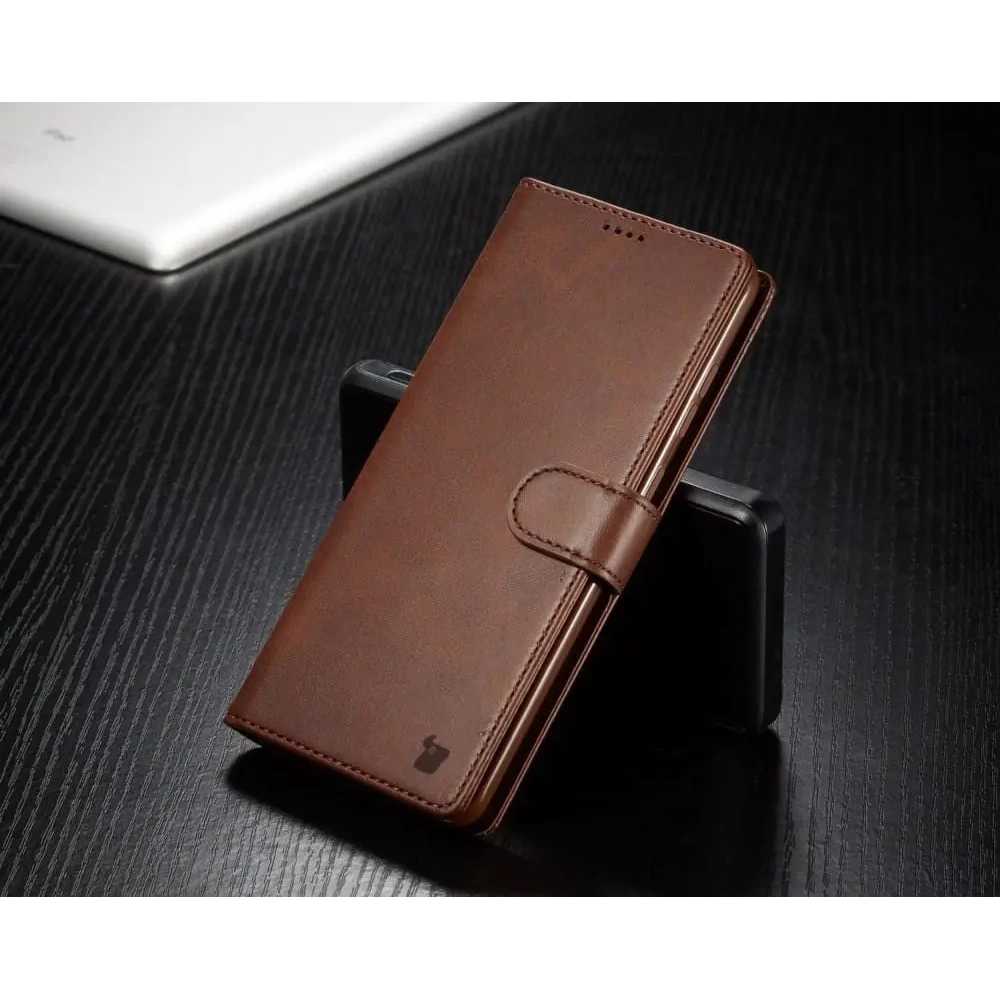 Hurtownia GSM - Etui Bizon Case Wallet do Samsung Galaxy A73 5G tmavě hnědé - BIZ1262 - {ean13} - Hurt