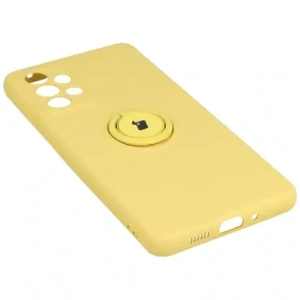Wholesale Bizon Case Silicone Ring Samsung Galaxy A73 5G yellow - BIZ1263 - {ean13} - Hurt