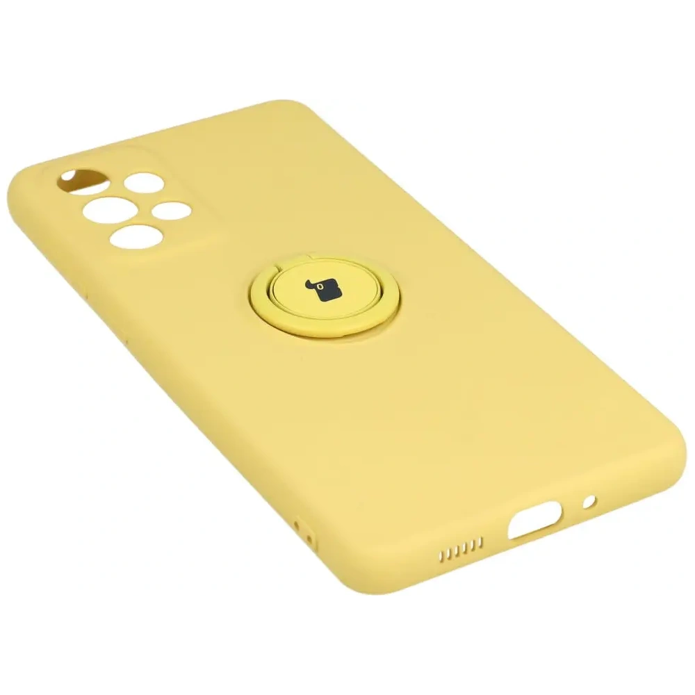 Hurtownia GSM - Etui Bizon Case Silicone Ring do Samsung Galaxy A73 5G žluté - BIZ1263 - {ean13} - Hurt