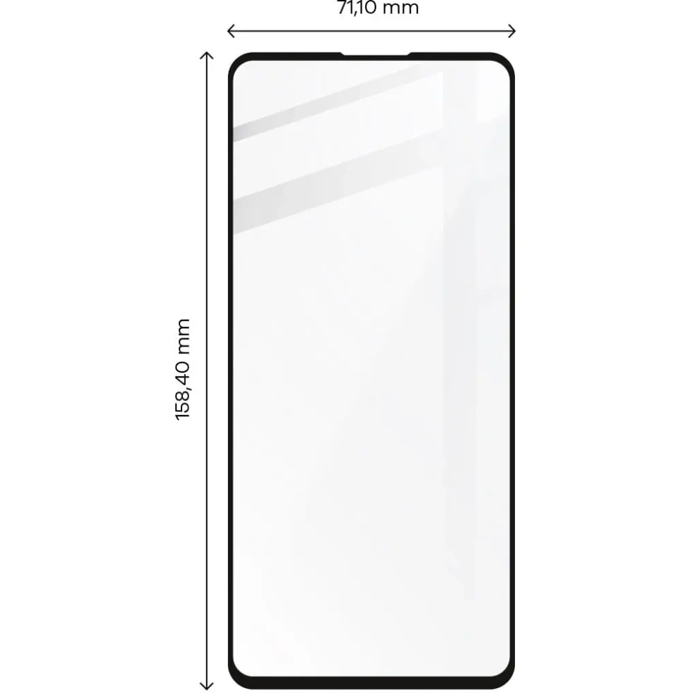Hurtownia GSM - Bizon Glass Edge Samsung Galaxy A73 5G schwarz - BIZ1264 - {ean13} - Hurt
