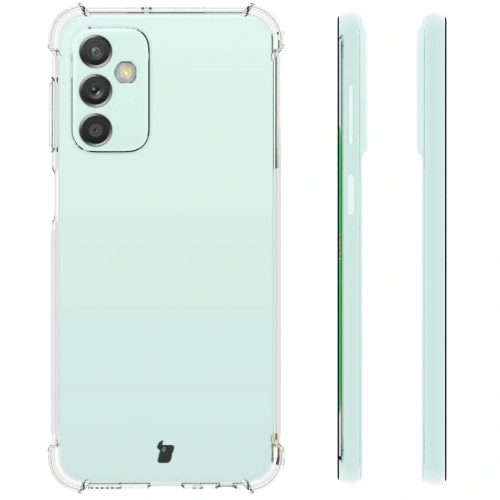 Etui + 2x szkło na ekran + szkło na obiektyw Bizon Case Clear Pack do Samsung Galaxy M13 / M23 5G przezroczyste