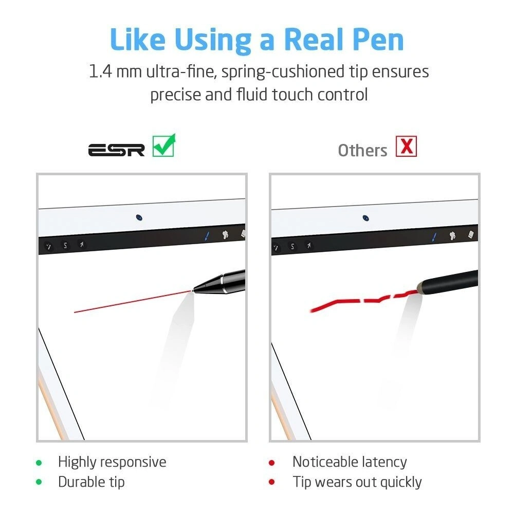 Hurtownia GSM - Rysik ESR Digital Stylus Pen Black - ESR072BLK - {ean13} - Hurt