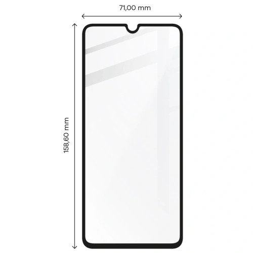 Szkło hartowane Bizon Glass Edge do Samsung Galaxy M13 / M23 5G czarne