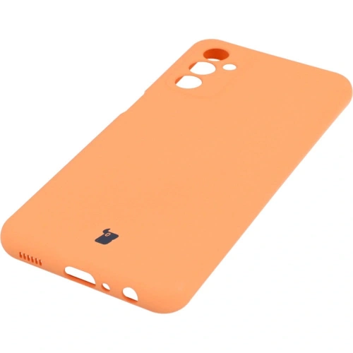 Etui Bizon Case Silicone do Samsung Galaxy M13 / M23 5G pomarańczowe