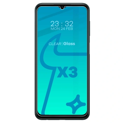 3x szkło hartowane Bizon Glass Clear + szkło na obiektyw Samsung Galaxy M13 / M23 5G