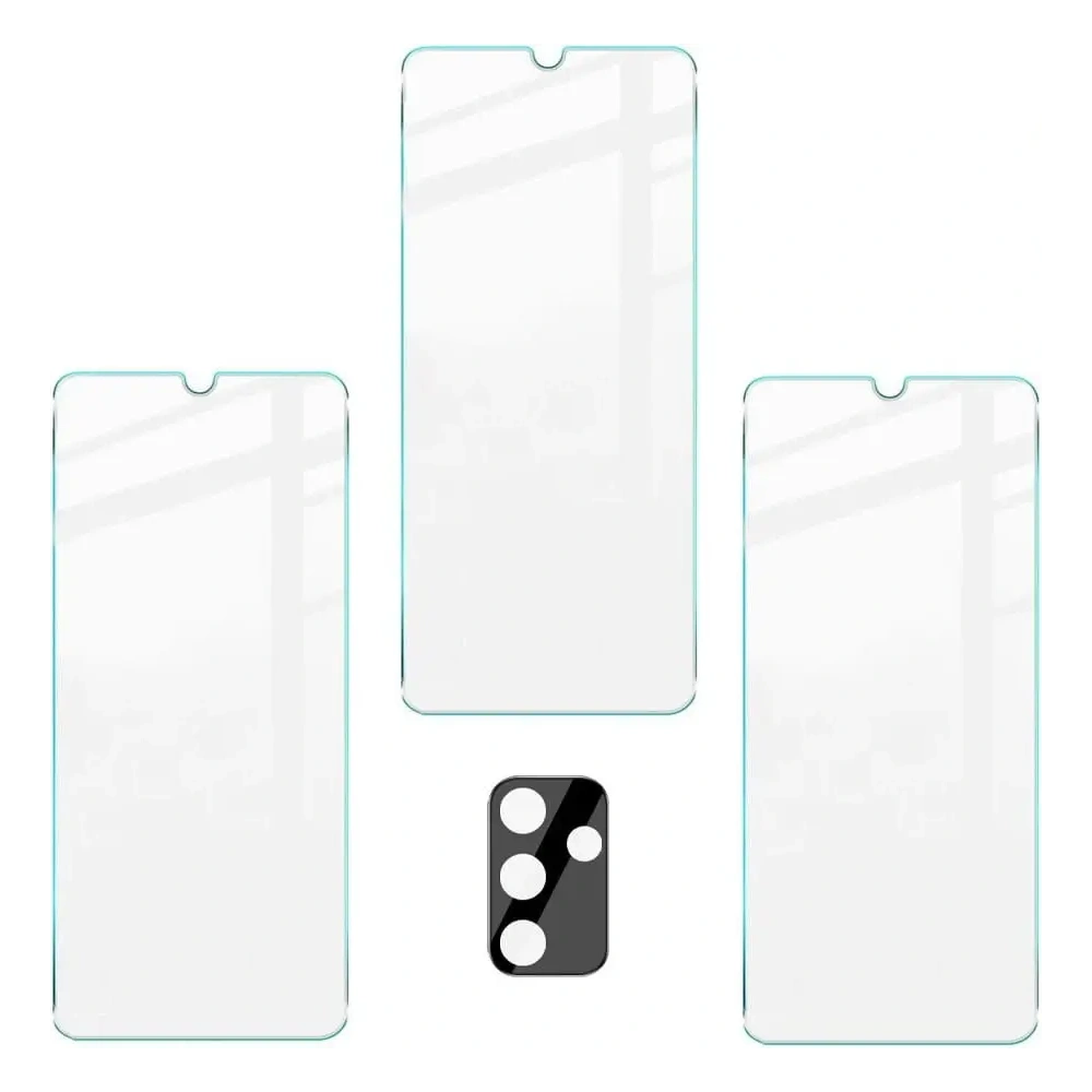 Hurtownia GSM - Bizon Glass Clear 3x sticlă întărită + sticlă de lentilă Samsung Galaxy M13 / M23 5G - BIZ7577 - {ean13} - Hurt