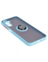 Hurtownia GSM - Etui z uchwytem na palec Bizon Case Hybrid Ring do Samsung Galaxy M14 5G przydymione z jasnoniebieską ramką - BIZ1279 - {ean13} - Hurt