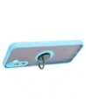 Hurtownia GSM - Etui z uchwytem na palec Bizon Case Hybrid Ring do Samsung Galaxy M14 5G przydymione z jasnoniebieską ramką - BIZ1279 - {ean13} - Hurt