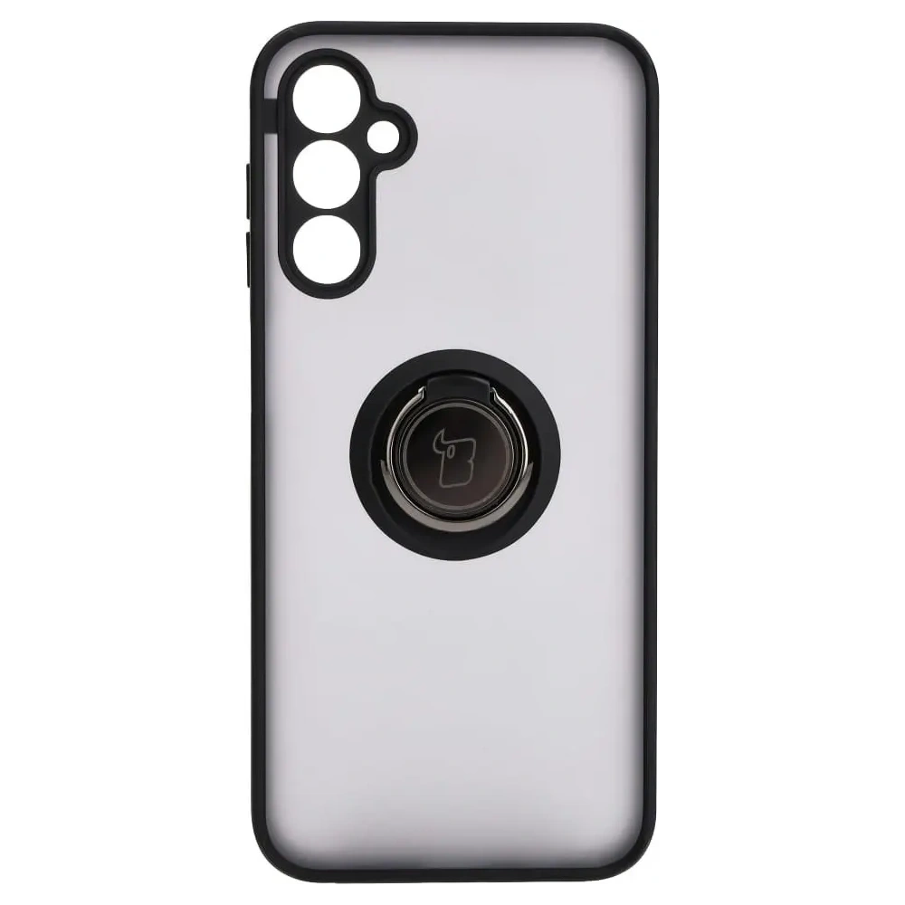 Hurtownia GSM - Etui s úchytem na prst Bizon Case Hybrid Ring do Samsung Galaxy M14 5G kouřové s černým rámečkem - BIZ1280 - {ean13} - Hurt