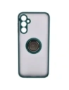 Hurtownia GSM - Bizon Case Hybrid Ring Samsung Galaxy M14 5G fumuriu cu un cadru verde închis - BIZ1281 - {ean13} - Hurt