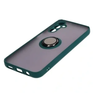 Hurtownia GSM - Bizon Case Hybrid Ring Samsung Galaxy M14 5G rauchig mit einem dunkelgrünen Rahmen - BIZ1281 - {ean13} - Hurt