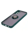 Wholesale Bizon Case Hybrid Ring Samsung Galaxy M14 5G smoky with a dark green frame - BIZ1281 - {ean13} - Hurt