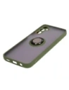 Hurtownia GSM - Etui s úchopem na prst Bizon Case Hybrid Ring pro Samsung Galaxy M14 5G kouřové se zeleným rámem - BIZ1282 - {ean13} - Hurt