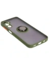Hurtownia GSM - Etui s úchopem na prst Bizon Case Hybrid Ring pro Samsung Galaxy M14 5G kouřové se zeleným rámem - BIZ1282 - {ean13} - Hurt