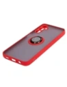 Hurtownia GSM - Etui s úchopem na prst Bizon Case Hybrid Ring pro Samsung Galaxy M14 5G kouřové s červeným rámem - BIZ1286 - {ean13} - Hurt
