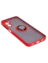 Hurtownia GSM - Etui s úchopem na prst Bizon Case Hybrid Ring pro Samsung Galaxy M14 5G kouřové s červeným rámem - BIZ1286 - {ean13} - Hurt