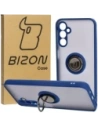 Hurtownia GSM - Etui s úchopem na prst Bizon Case Hybrid Ring pro Samsung Galaxy M14 5G kouřové s modrým rámem - BIZ1290 - {ean13} - Hurt