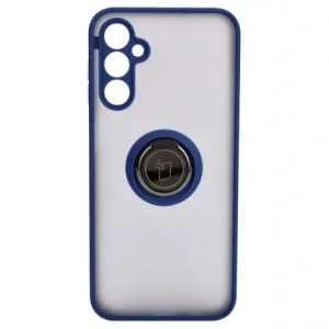 Hurtownia GSM - Etui s úchopem na prst Bizon Case Hybrid Ring pro Samsung Galaxy M14 5G kouřové s modrým rámem - BIZ1290 - {ean13} - Hurt