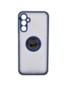 Hurtownia GSM - Etui s úchopem na prst Bizon Case Hybrid Ring pro Samsung Galaxy M14 5G kouřové s modrým rámem - BIZ1290 - {ean13} - Hurt