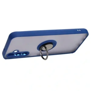 Hurtownia GSM - Bizon Case Hybrid Ring Samsung Galaxy M14 5G rauchig mit einem navyblauen Rahmen - BIZ1290 - {ean13} - Hurt