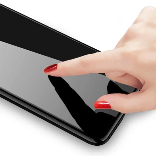 Szkło hartowane Bizon Glass Edge do Samsung Galaxy A22 4G / M22 czarne