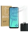 Hurtownia GSM - Bizon üveg átlátszó 3x edzett üveg + lencse üveg Samsung Galaxy A22 4G / M22 - BIZ7580 - {ean13} - Hurt