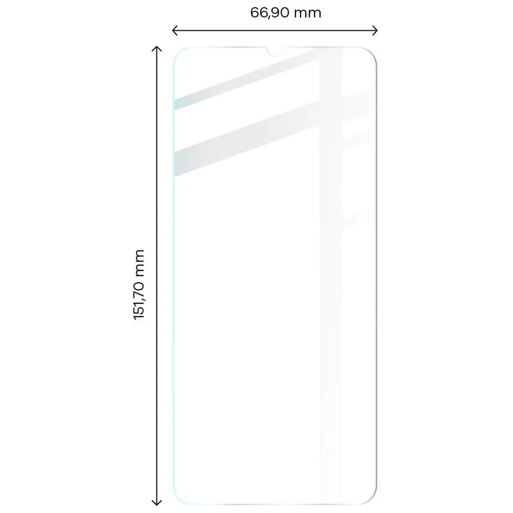 Hurtownia GSM - Bizon üveg átlátszó 3x edzett üveg + lencse üveg Samsung Galaxy A22 4G / M22 - BIZ7580 - {ean13} - Hurt
