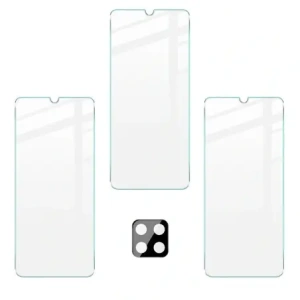 Wholesale Bizon Glass Clear 3x tempered glass + lens glass Samsung Galaxy A22 4G / M22 - BIZ7580 - {ean13} - Hurt