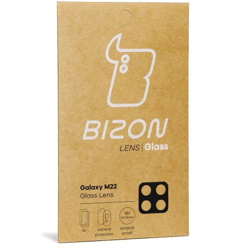 Szkło na aparat Bizon Glass Lens do Samsung Galaxy A22 4G / M22 [2 PACK]