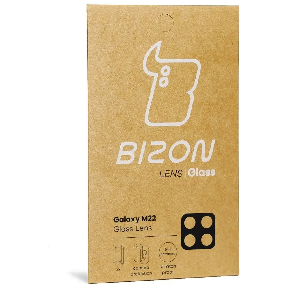 Hurtownia GSM - Bizon Lentilă de Sticlă Samsung Galaxy A22 4G / M22 [2 PACHET] - BIZ7582 - {ean13} - Hurt