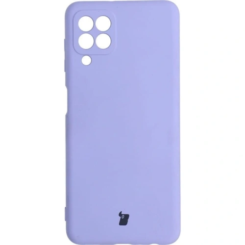 Etui Bizon Case Silicone do Samsung Galaxy A22 4G / M22 fioletowe
