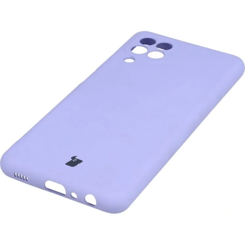 Etui Bizon Case Silicone do Samsung Galaxy A22 4G / M22 fioletowe