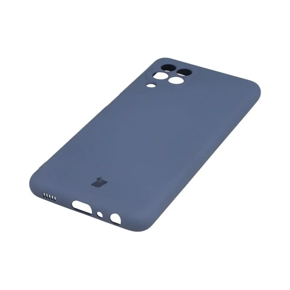 Hurtownia GSM - Etui Bizon Case Silicone do Galaxy A22 4G / M22, szare - BIZ7585 - {ean13} - Hurt