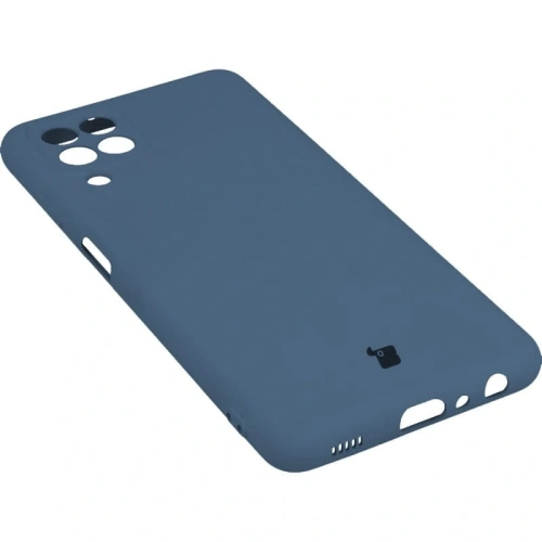 Etui Bizon Case Silicone do Samsung Galaxy A22 4G / M22 szare