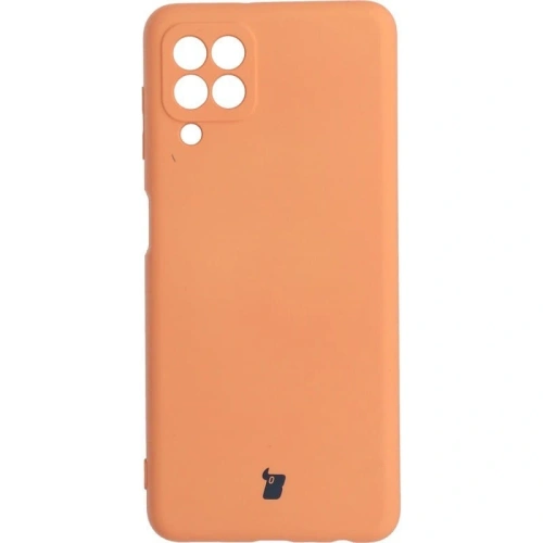 Etui Bizon Case Silicone do Samsung Galaxy A22 4G / M22 pomarańczowe