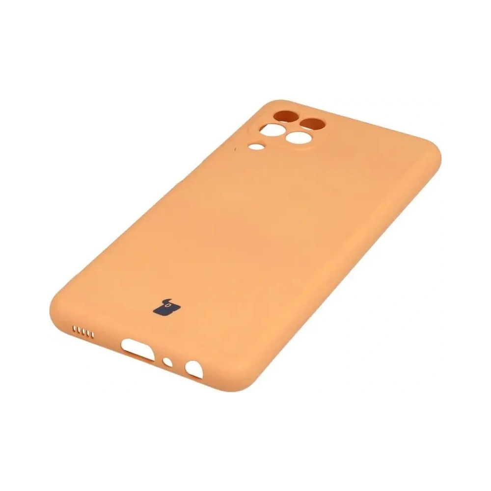 Hurtownia GSM - Bizon Case Silicone Samsung Galaxy A22 4G / M22 portocalie - BIZ7586 - {ean13} - Hurt