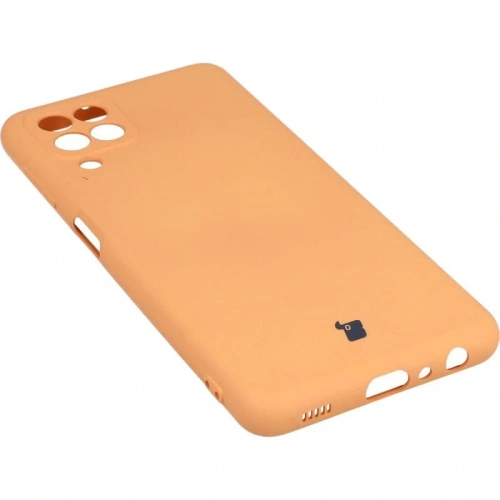 Etui Bizon Case Silicone do Samsung Galaxy A22 4G / M22 pomarańczowe