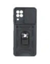 Hurtownia GSM - Bizon Case CamShield Ring Samsung Galaxy A22 4G / M22 negru - BIZ7587 - {ean13} - Hurt