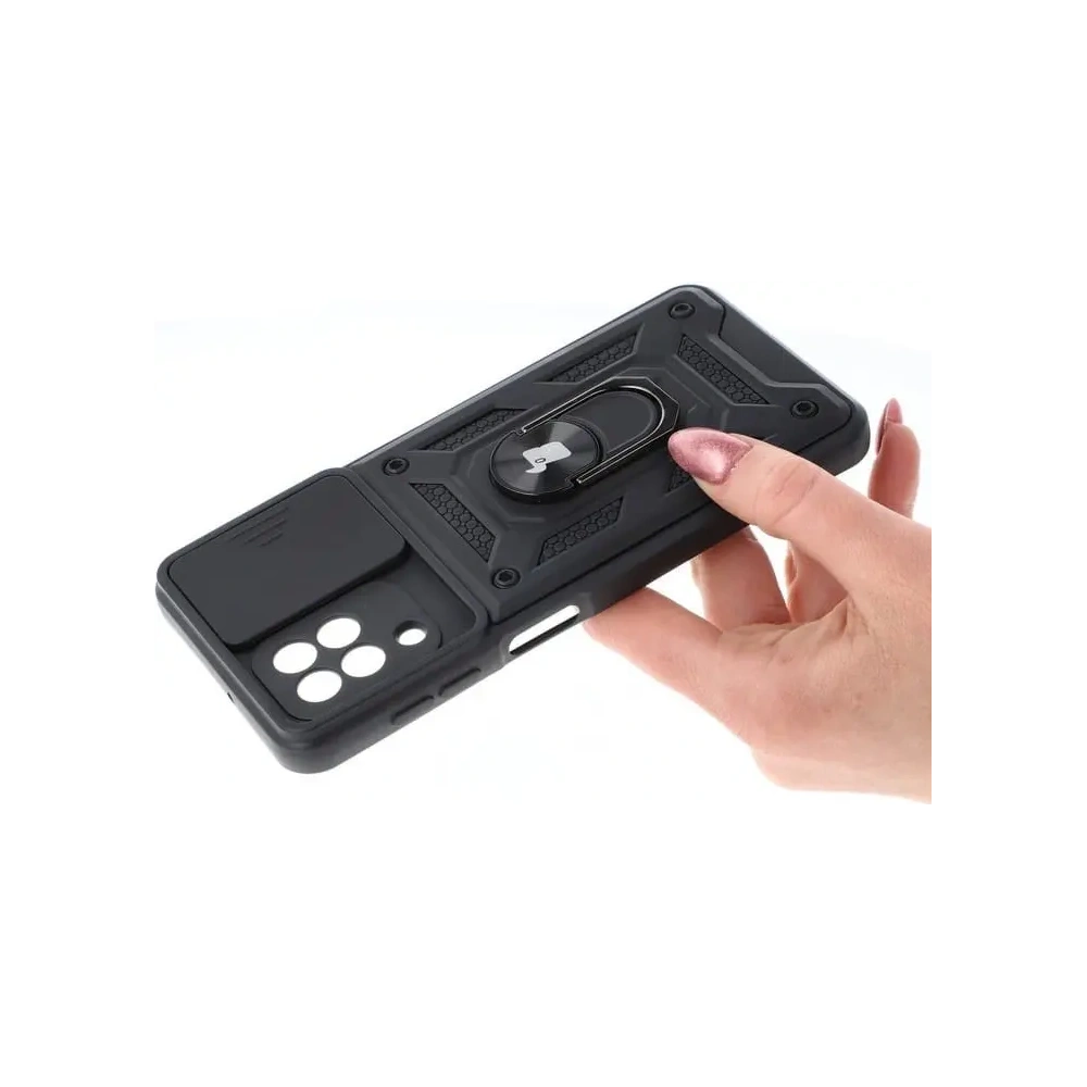 Wholesale Bizon Case CamShield Ring Samsung Galaxy A22 4G / M22 black - BIZ7587 - {ean13} - Hurt