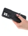 Hurtownia GSM - Bizon Case CamShield Ring Samsung Galaxy A22 4G / M22 negru - BIZ7587 - {ean13} - Hurt