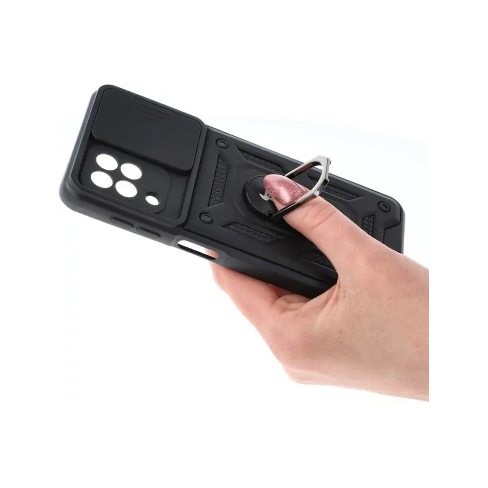 Wholesale Bizon Case CamShield Ring Samsung Galaxy A22 4G / M22 black - BIZ7587 - {ean13} - Hurt