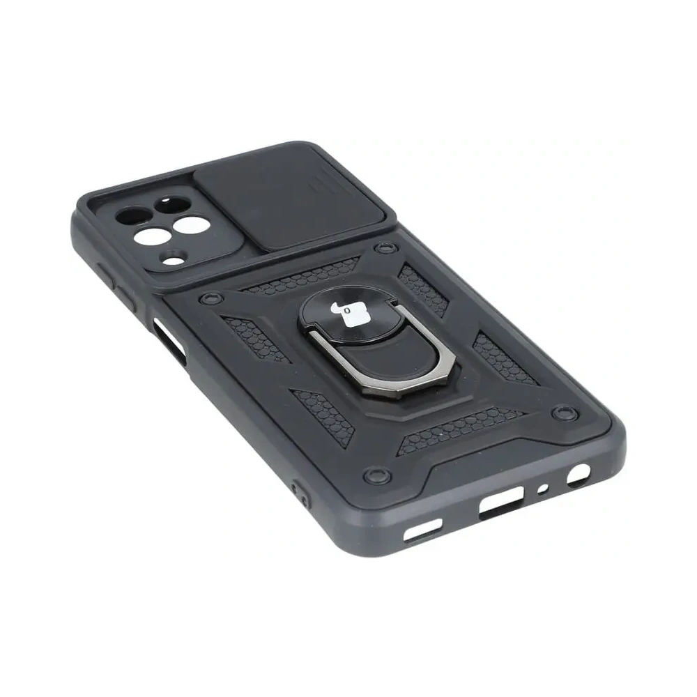 Hurtownia GSM - Bizon Case CamShield Ring Samsung Galaxy A22 4G / M22 negru - BIZ7587 - {ean13} - Hurt