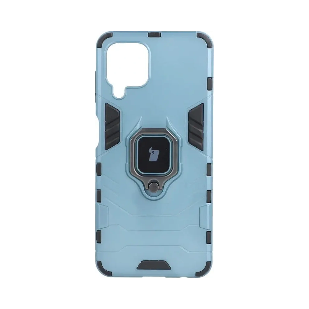Hurtownia GSM - Bizon Caz Armură Inel Samsung Galaxy A22 4G / M22 albastru - BIZ7589 - {ean13} - Hurt