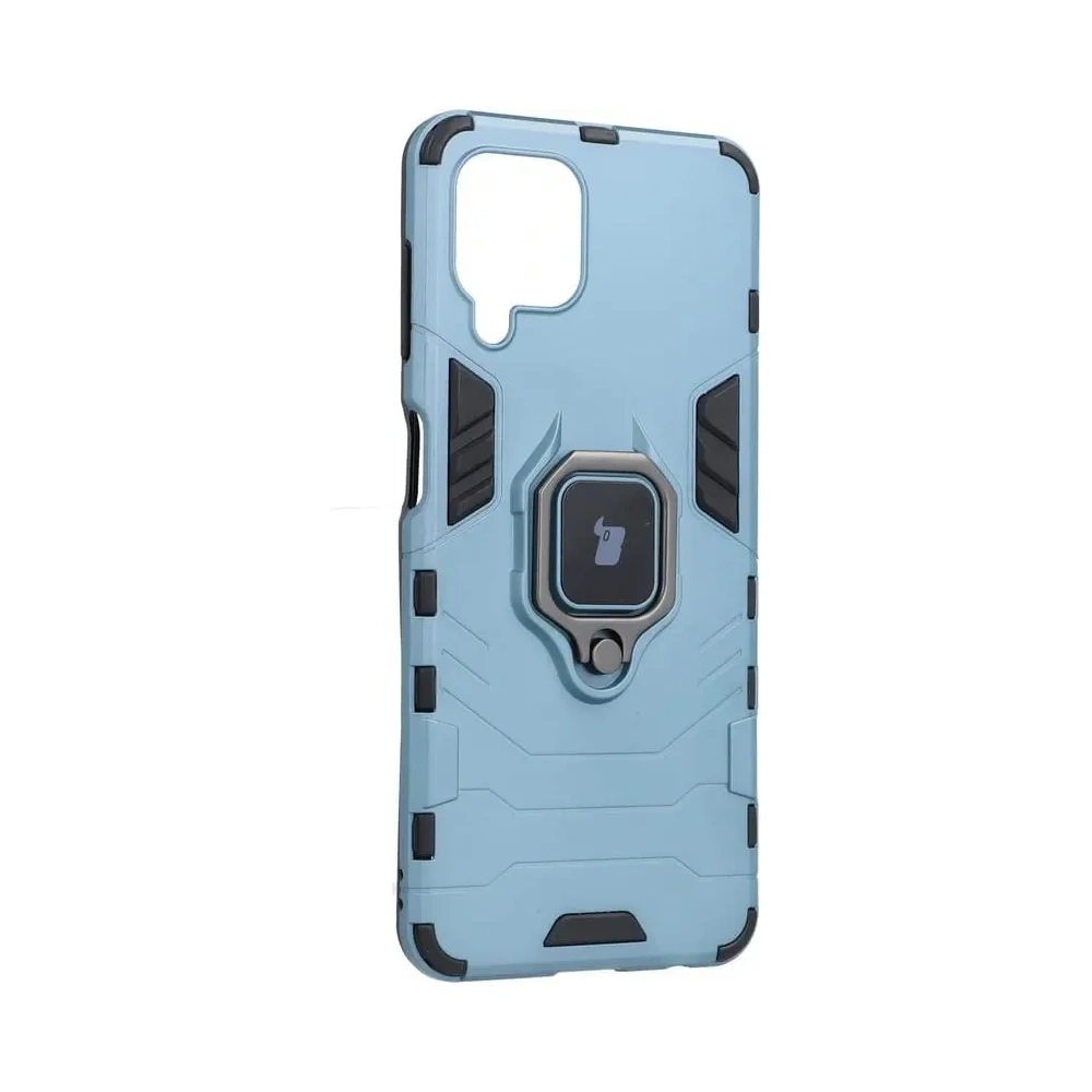 Hurtownia GSM - Bizon Caz Armură Inel Samsung Galaxy A22 4G / M22 albastru - BIZ7589 - {ean13} - Hurt