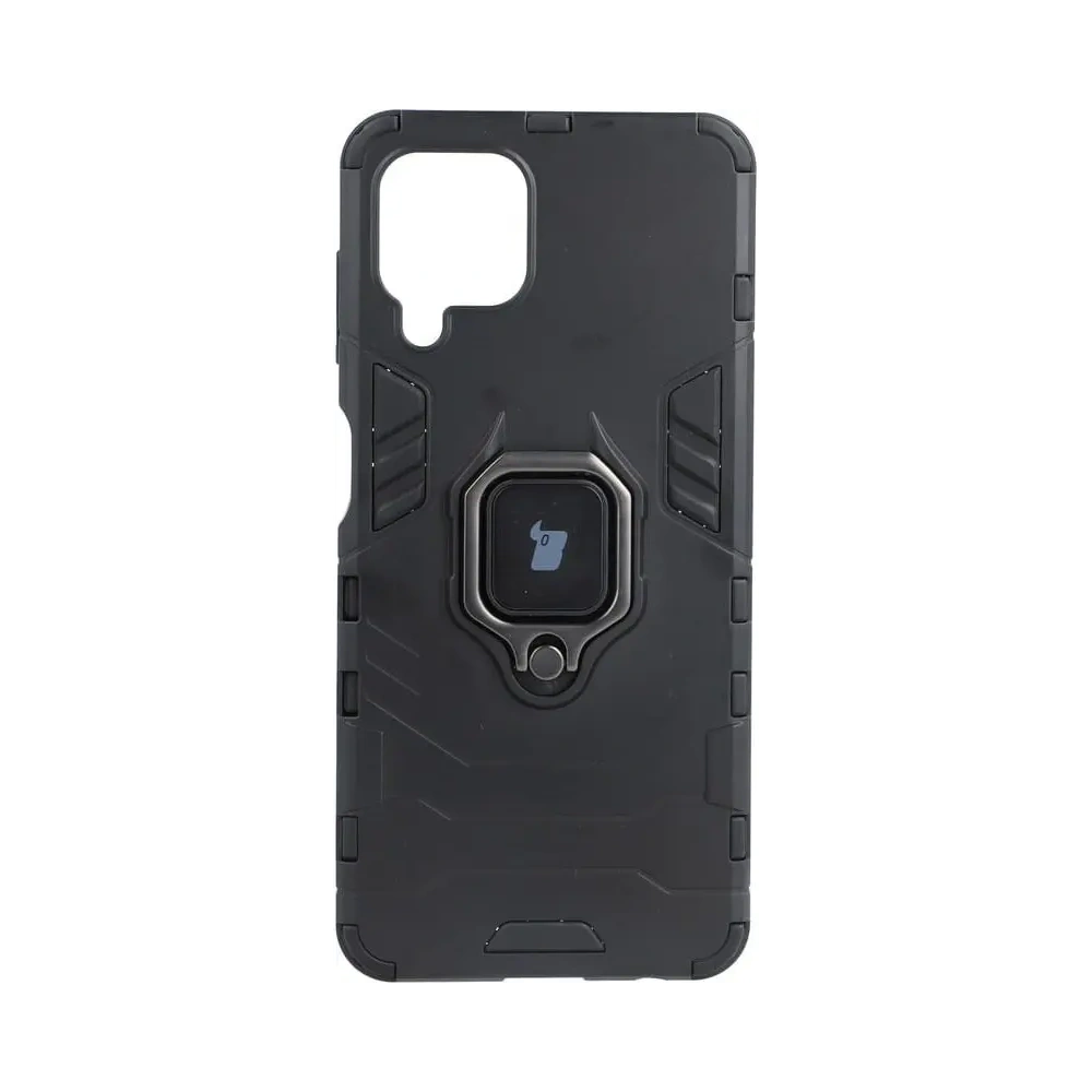 Hurtownia GSM - Bizon Caz Armură Inel Samsung Galaxy A22 4G / M22 negru - BIZ7590 - {ean13} - Hurt
