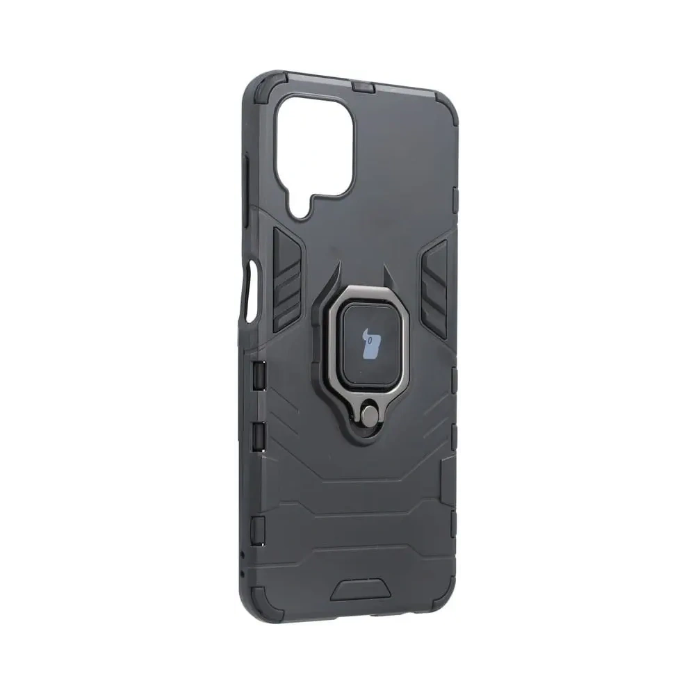 Hurtownia GSM - Bizon Caz Armură Inel Samsung Galaxy A22 4G / M22 negru - BIZ7590 - {ean13} - Hurt
